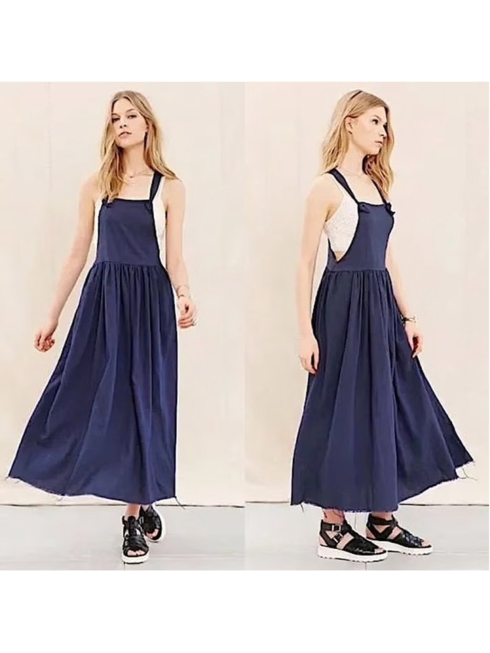 Urban Renewal Navy Maxi Dress S